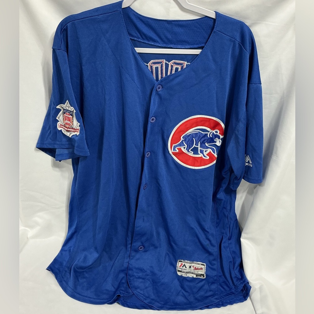 Majestic Flex Base Authentic Greg Maddux Chicago Cubs Jersey